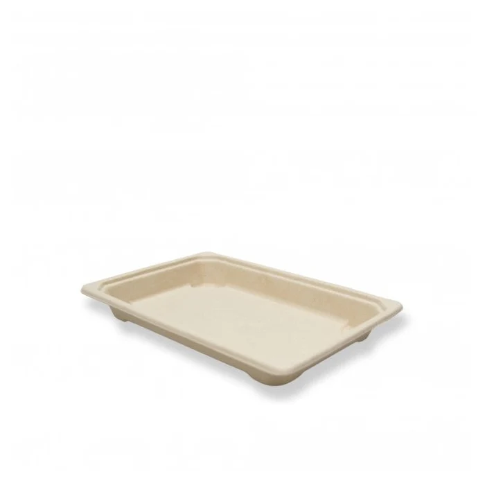 Compostable Bagasse Sushi Tray 165mm x 115mm (SB01)
